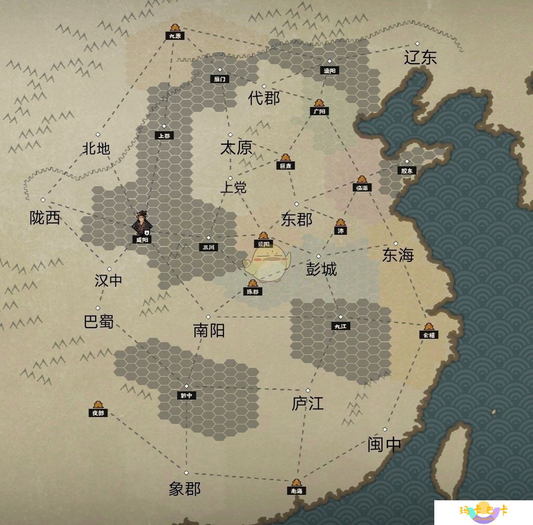 《无悔华夏》名臣分布位置大全