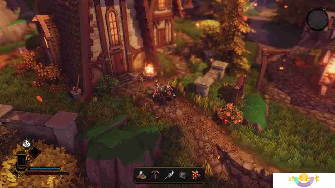 Grym: Knights in the Garden：探索神秘领域，勇往直前对抗黑暗