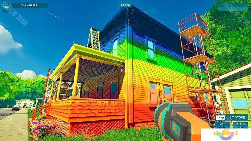模拟新作《喷漆模拟（Spray Paint Simulator）》2月13日释出新试玩版 将旧物漆上崭新的颜色！